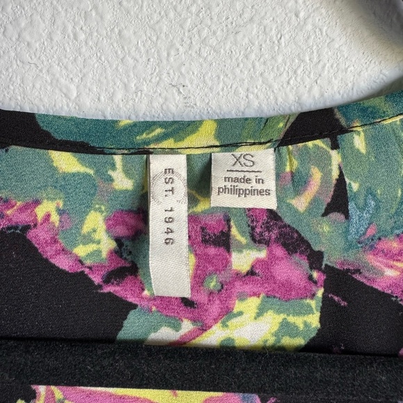 Cato Floral Black Kimono - Picture 2 of 3